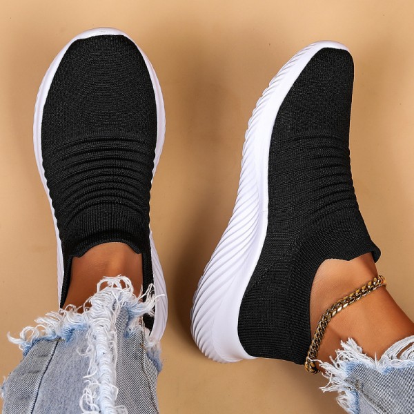 Women'S Plus Size Casual Mesh Breathable Sneakers