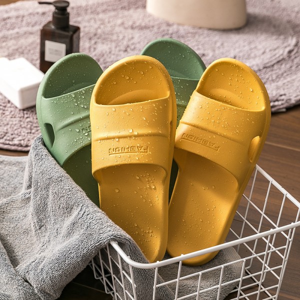 Unisex Simple Solid Color EVA Slippers