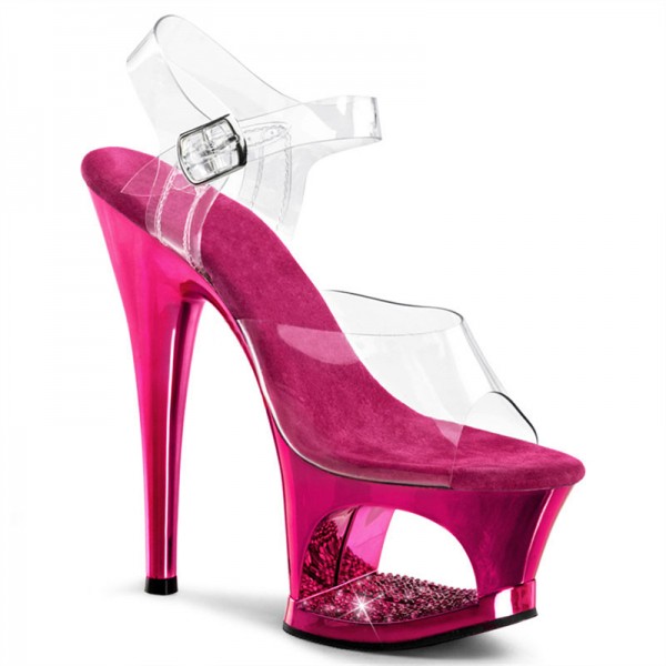 Nightclub Pole Dance Women Sexy Hollow Platform High Heel Sandals